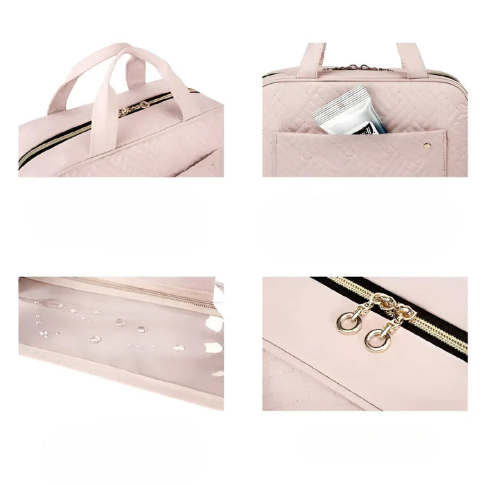 The Brielle Quilted Travel Case